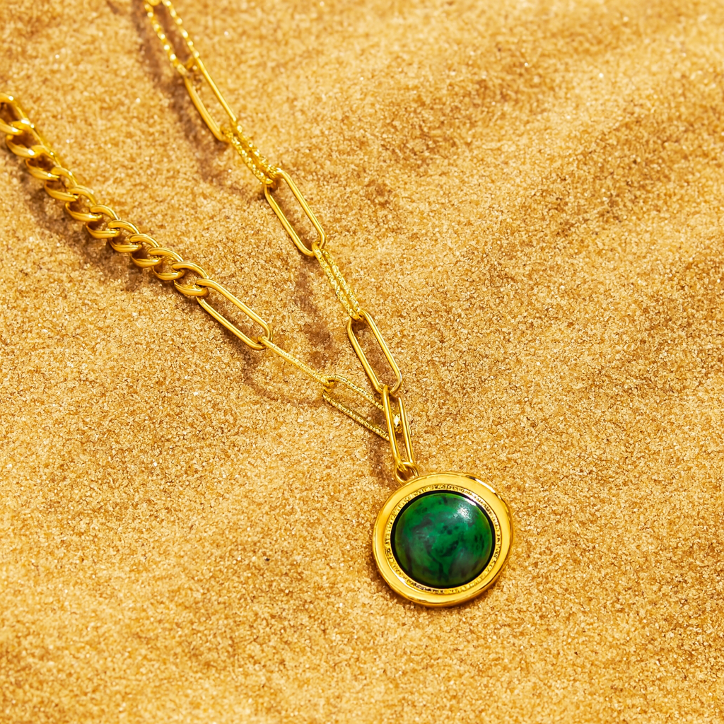 Collier Cœur de Gaïa