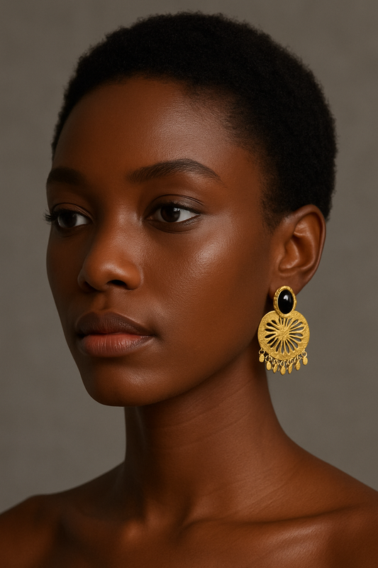 Boucles d’oreilles Anneaux de Minuit