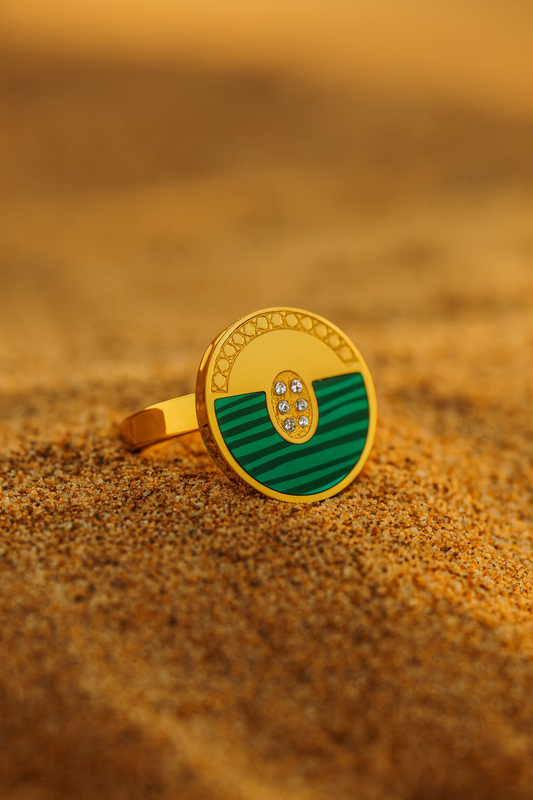 Bague Totem Vert