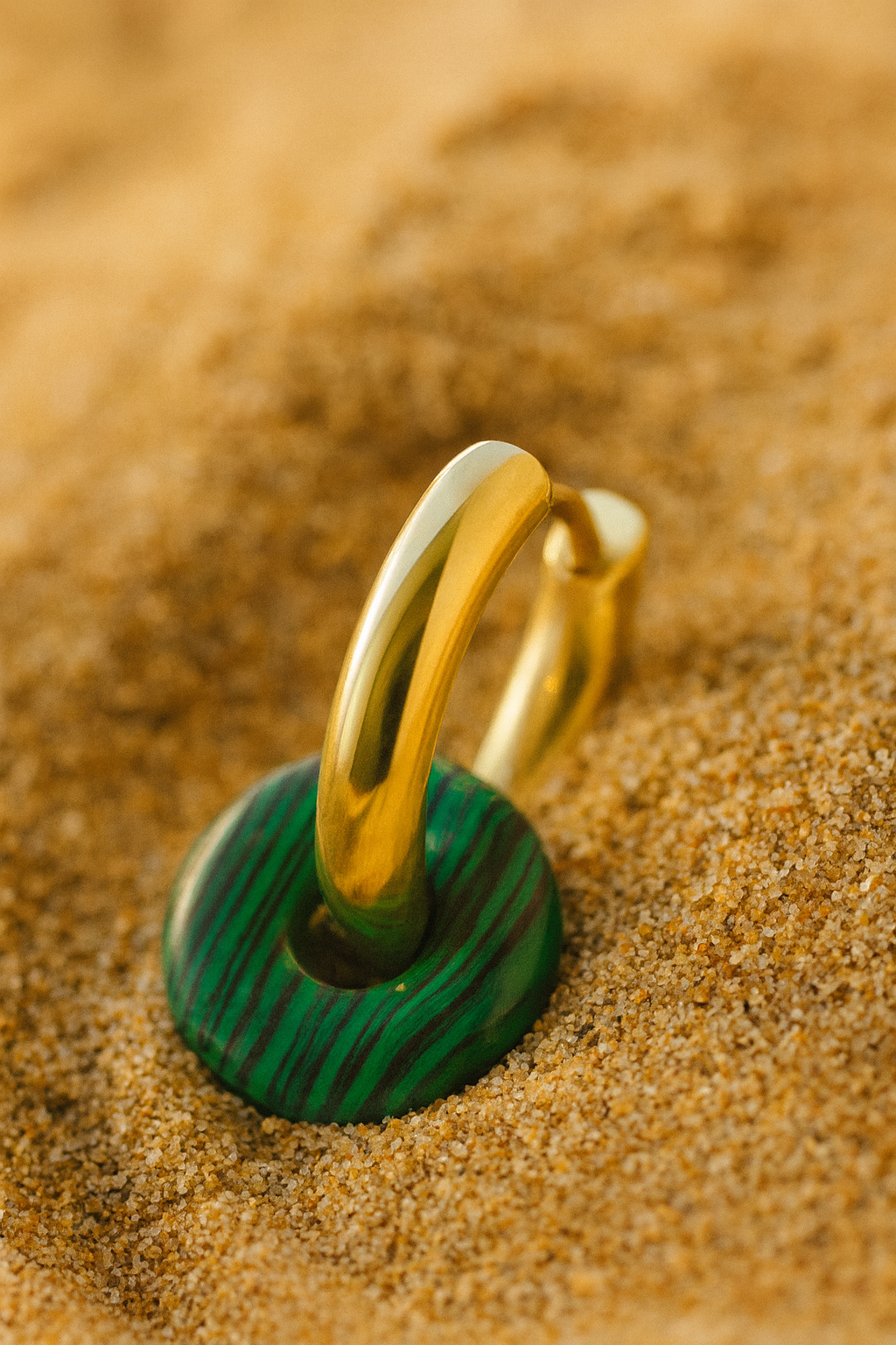 the Mystères Verts Earrings