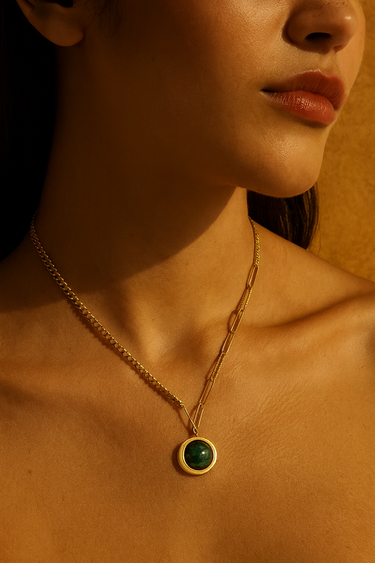 Collier Cœur de Gaïa