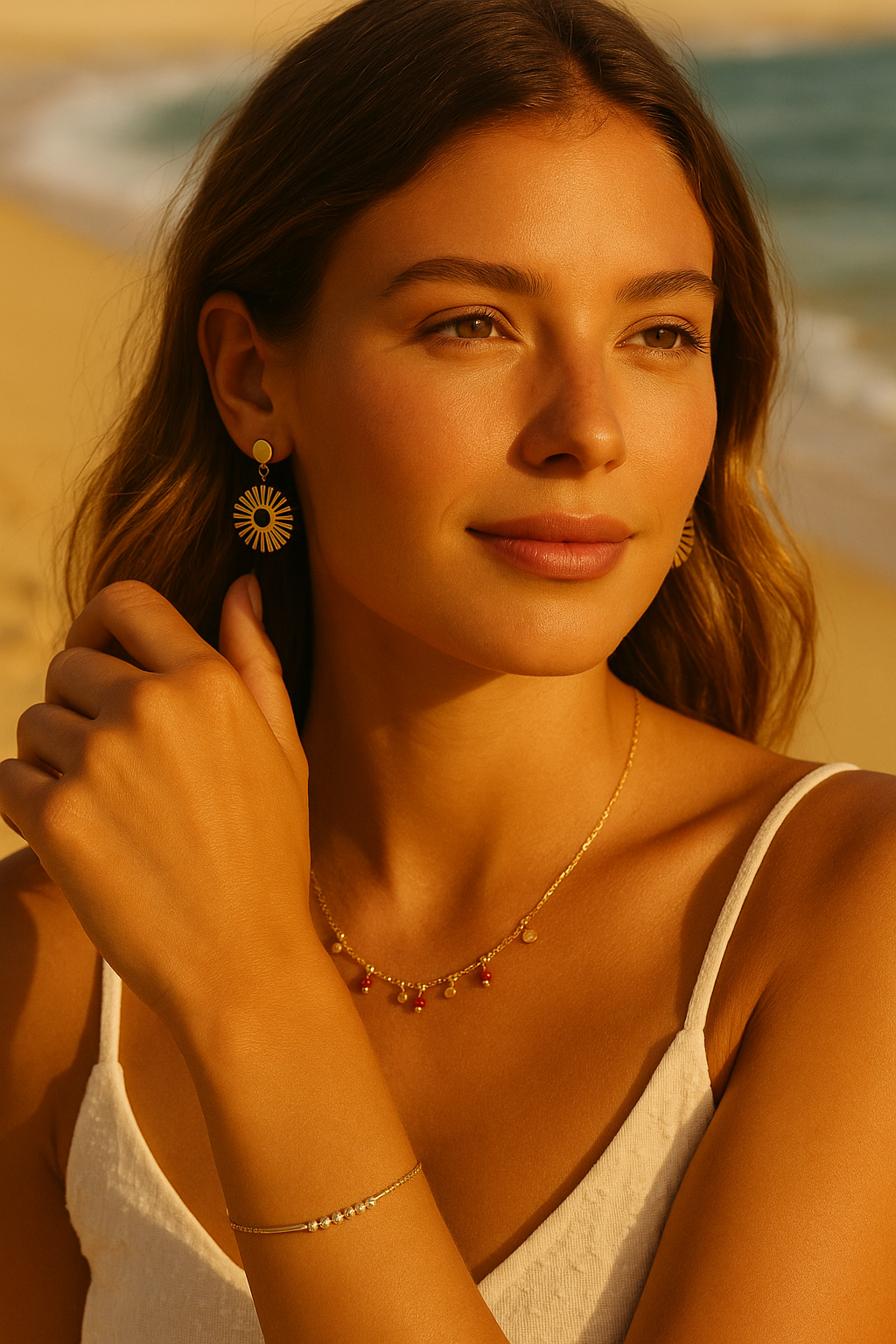 the Sceau du Feu Necklace