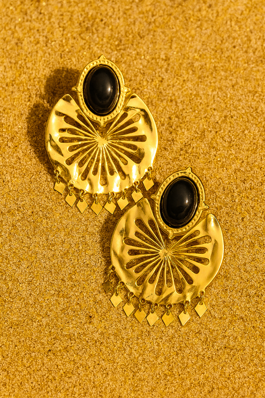 Boucles d’oreilles Anneaux de Minuit